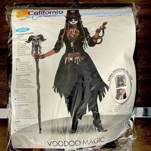 California Costumes Voodoo Magic Costume. Size large